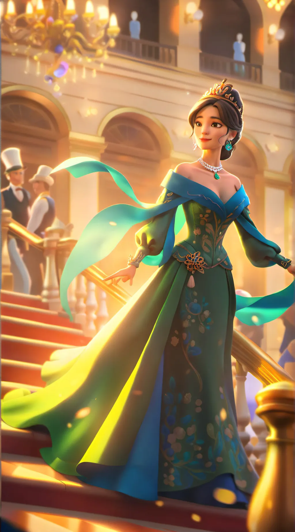 ai character: Lily background