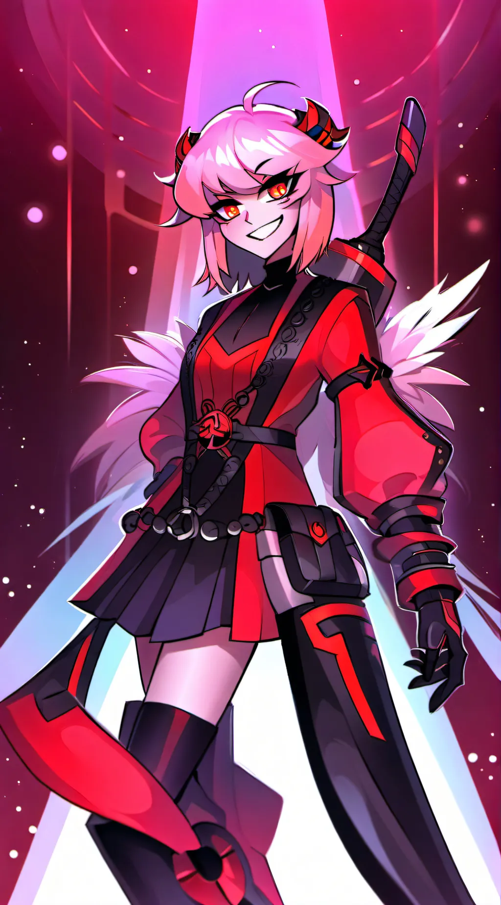ai character: Alastors Sister background