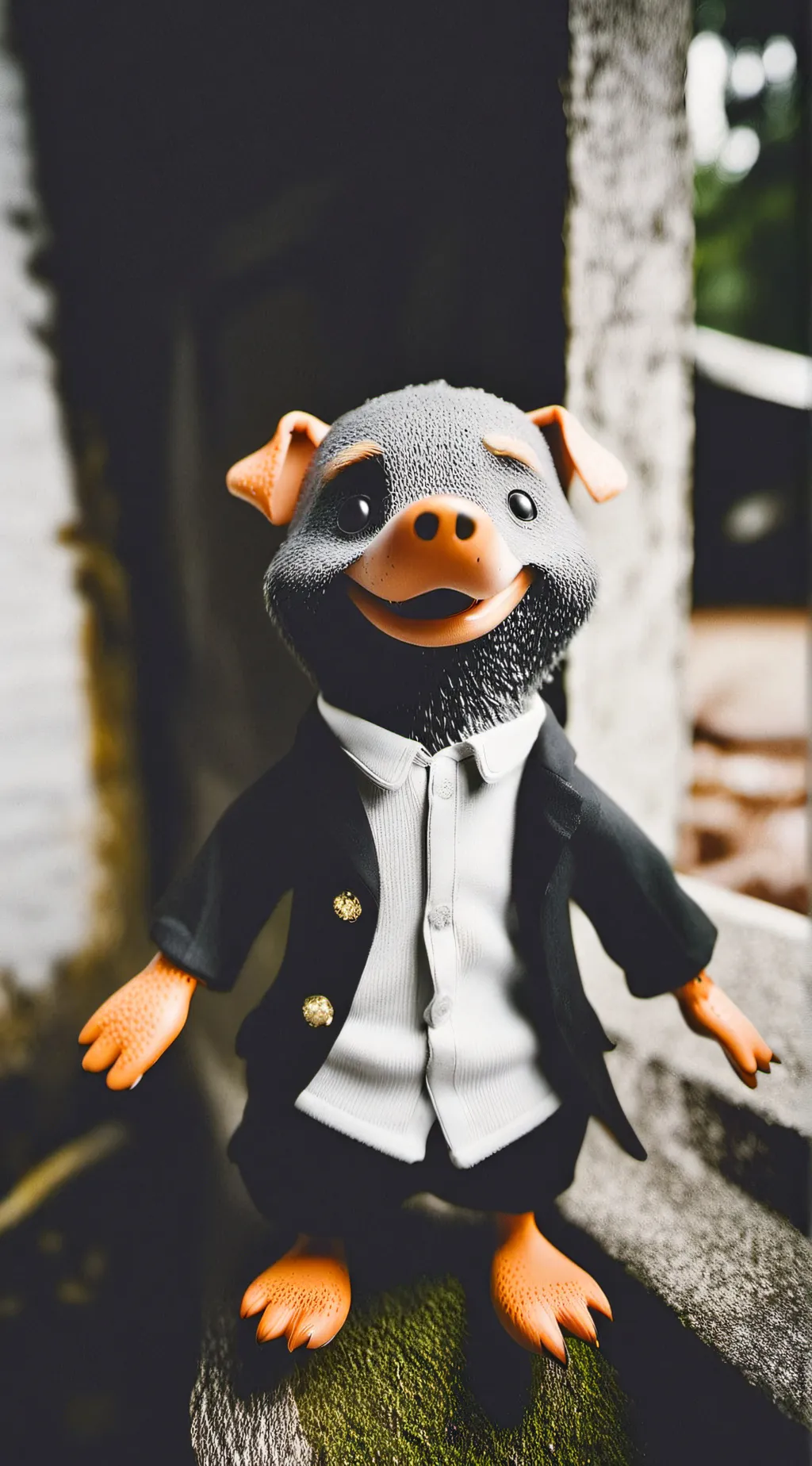 ai character: mole background
