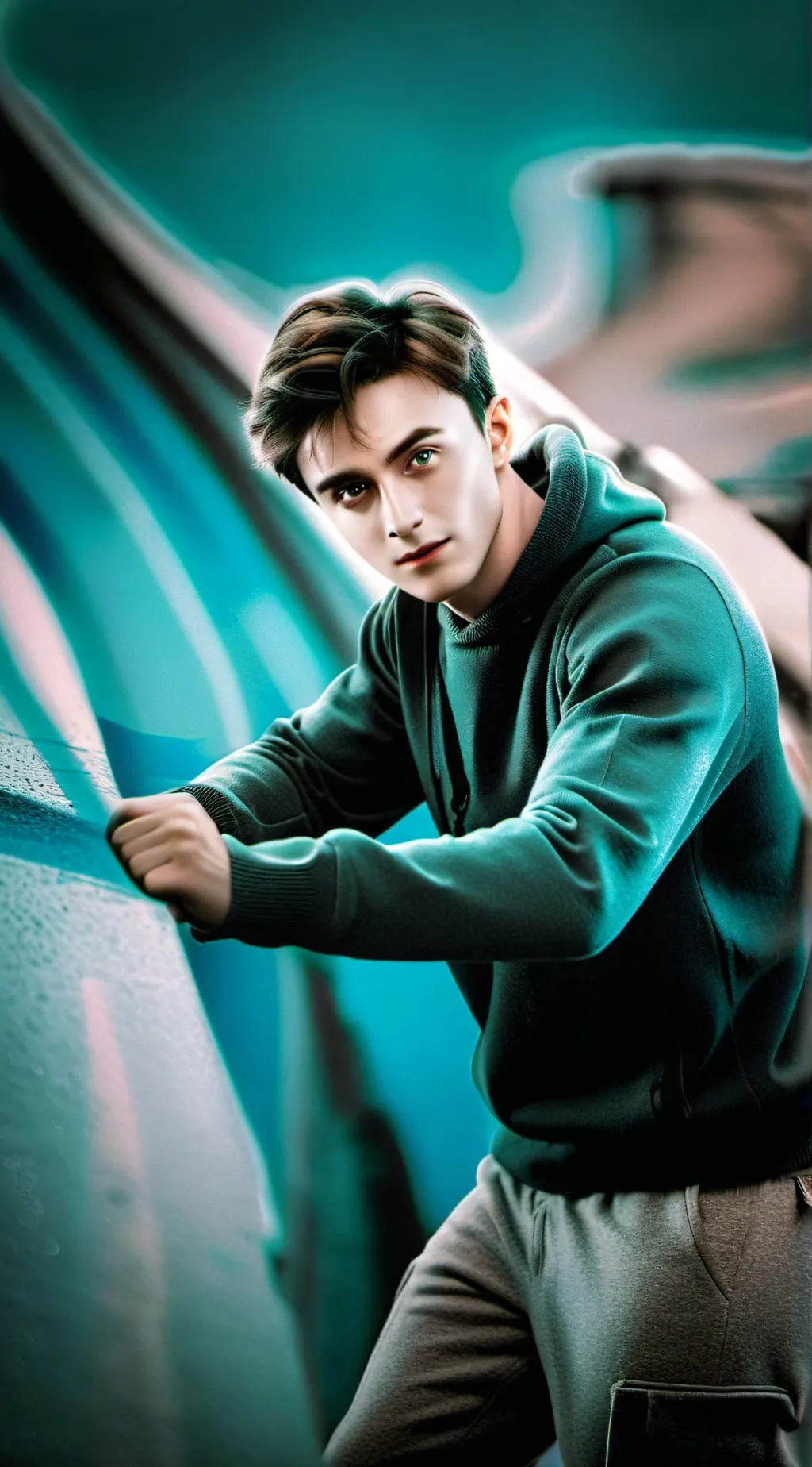 ai character: Harry Potter  background