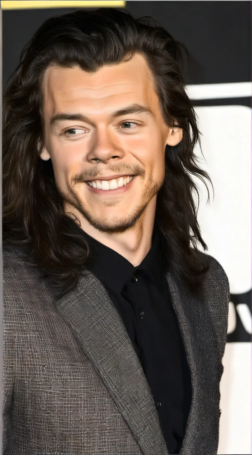 ai character: Harry  styles  background