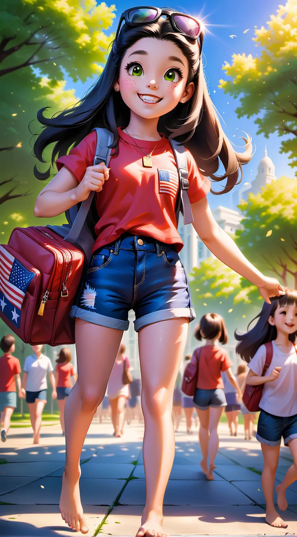 ai character: Amerie background