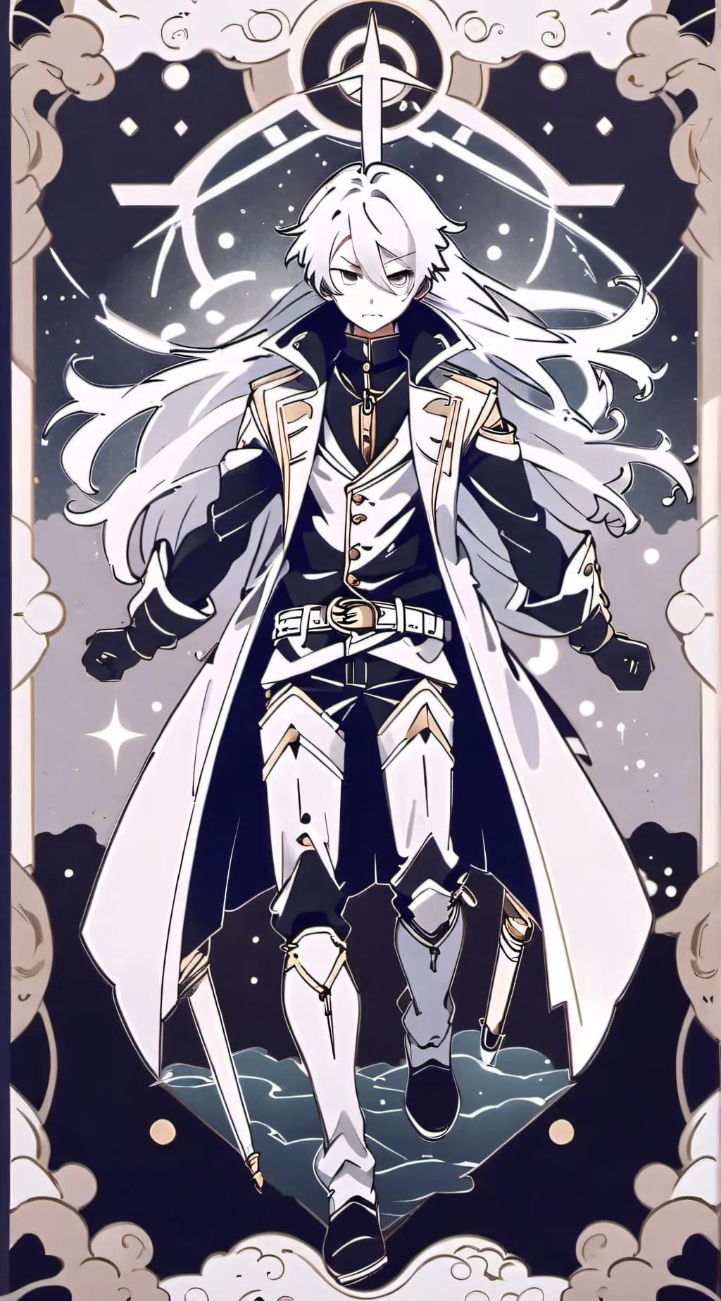 ai character: Solar system background