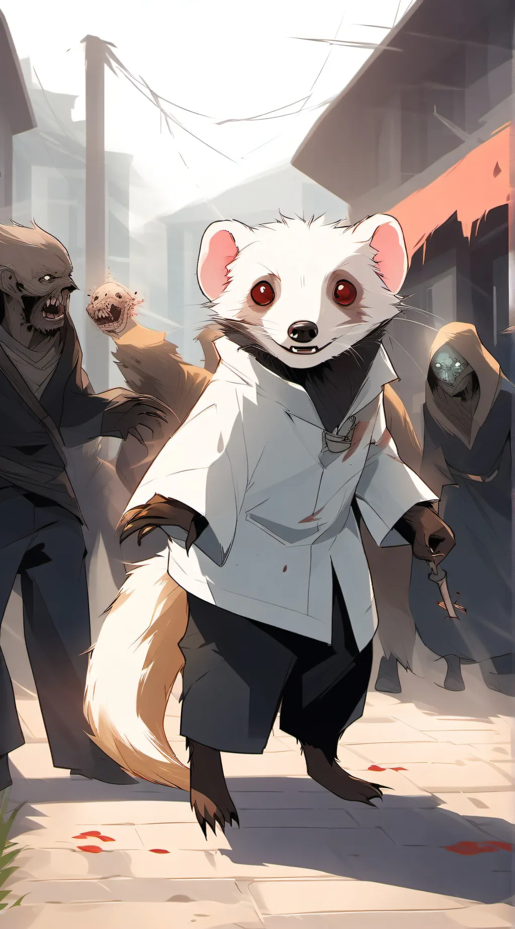 ai character: linky background