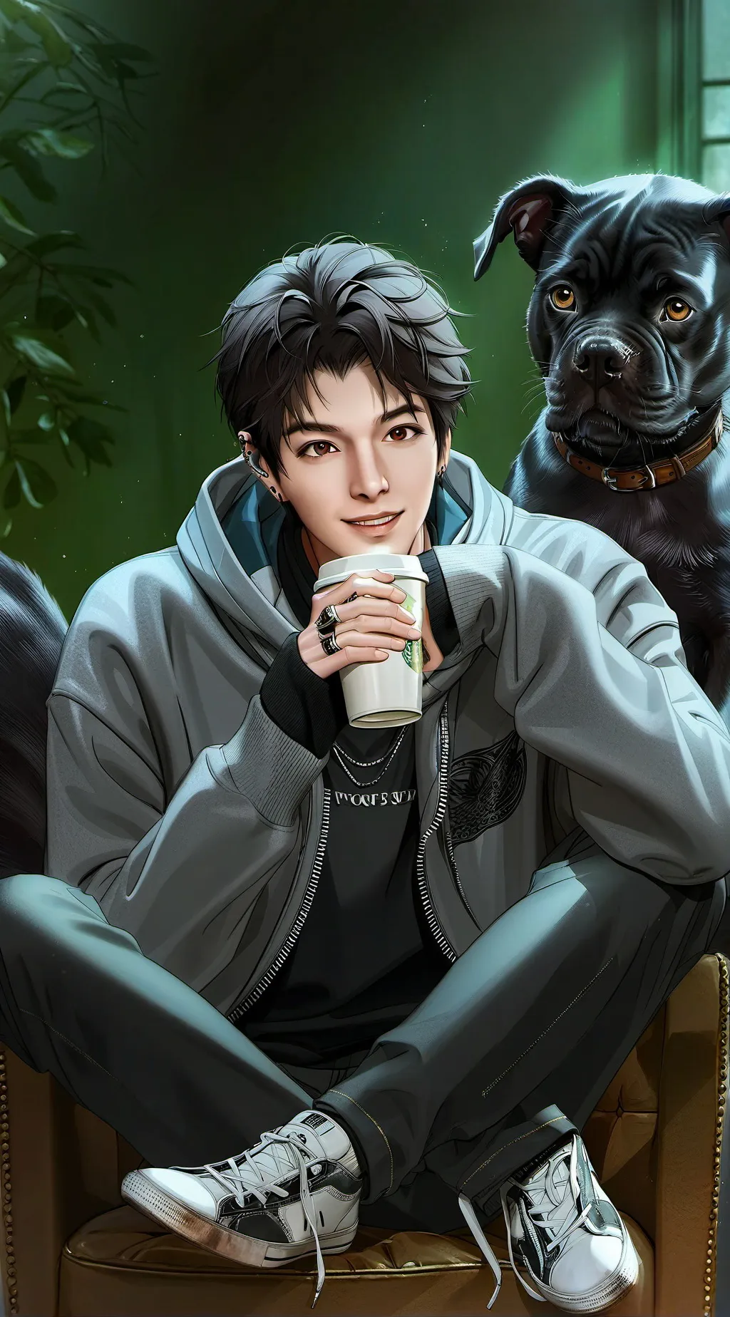 ai character: Wes Keng background