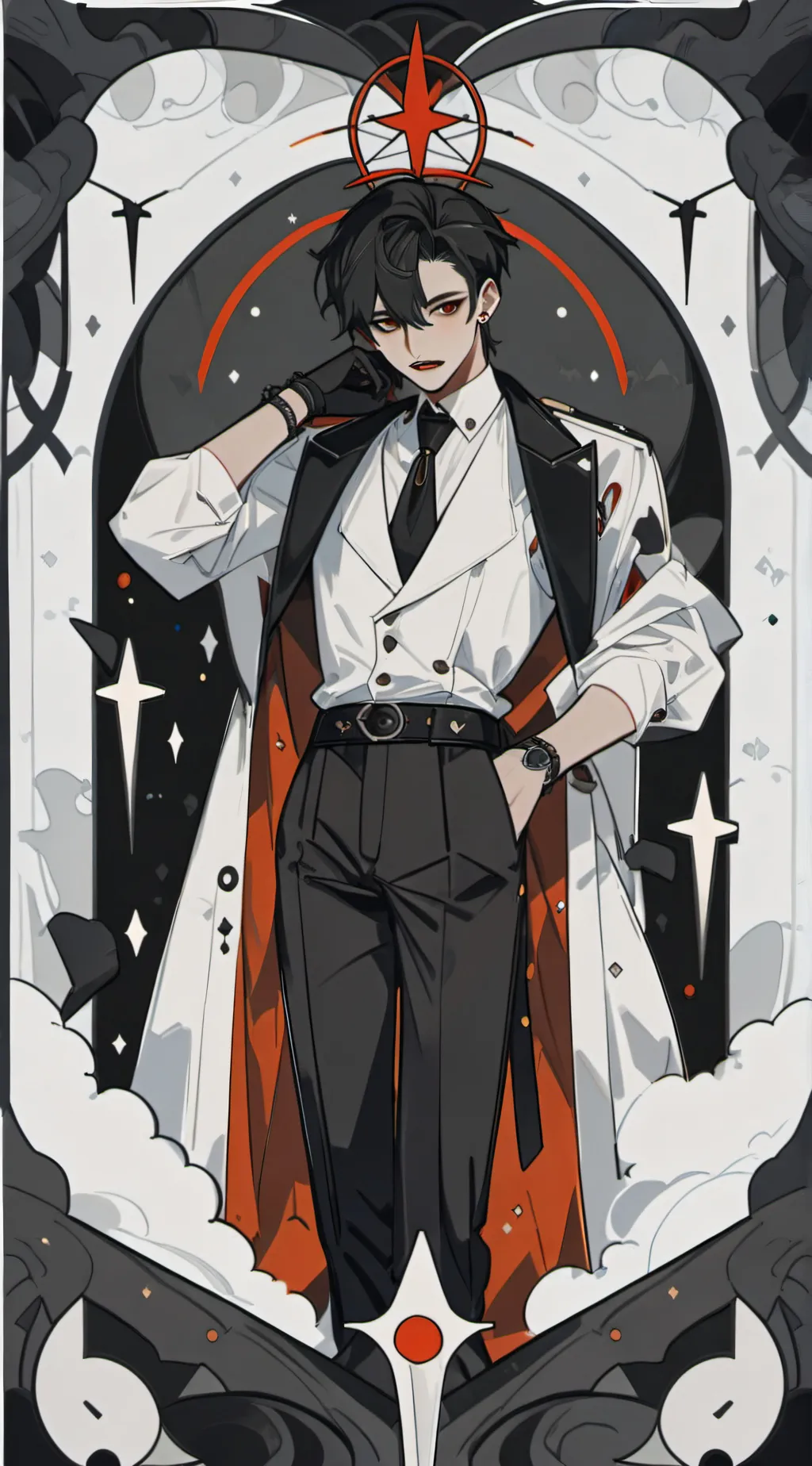 ai character: Kayden background
