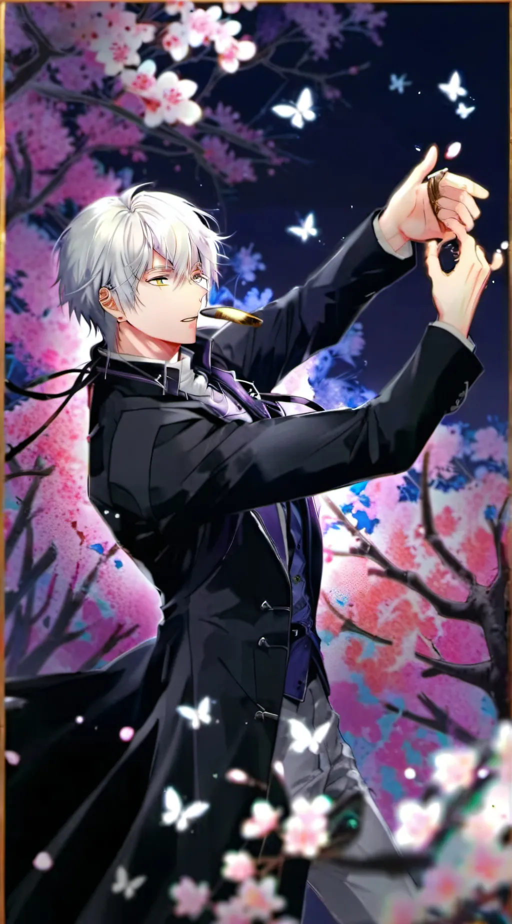 ai character: Jujutsu high background
