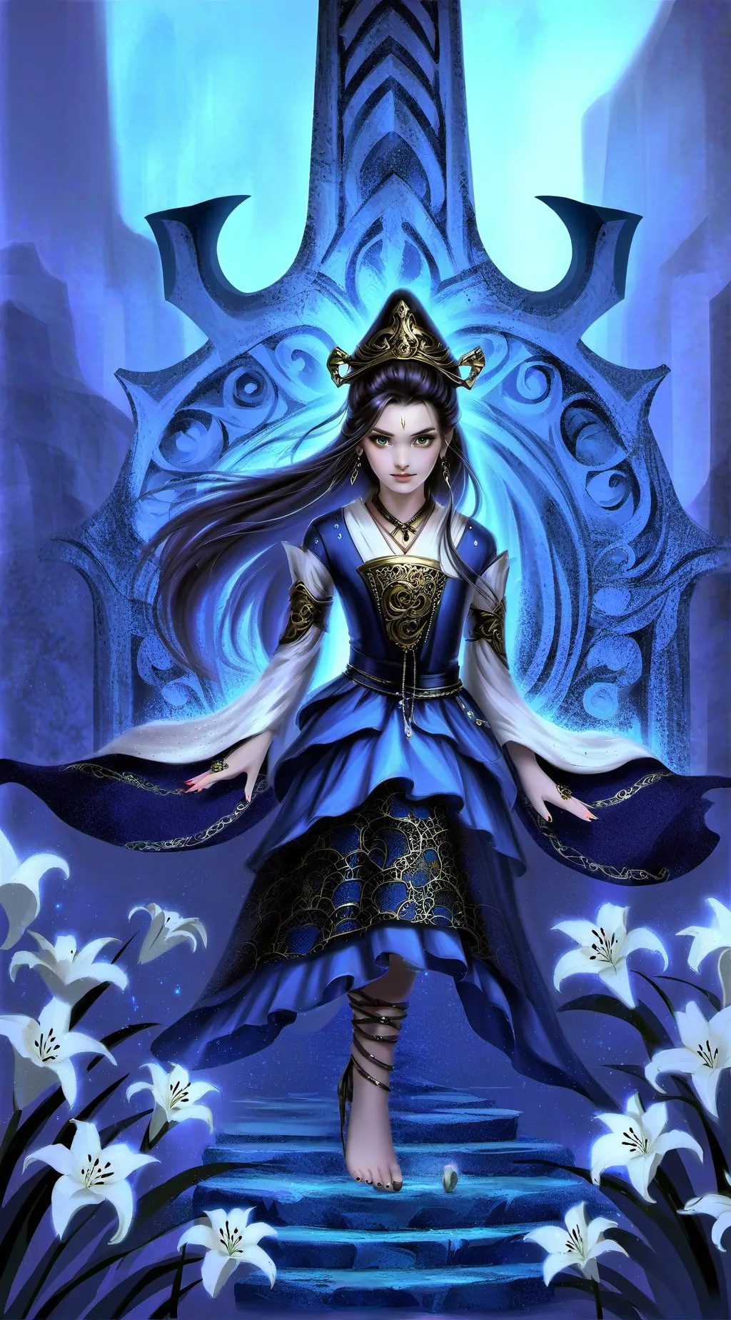 ai character: hogworts background