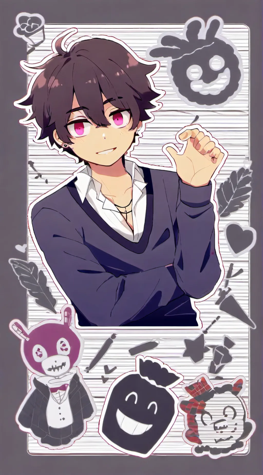 ai character: Michael Afton ★ background