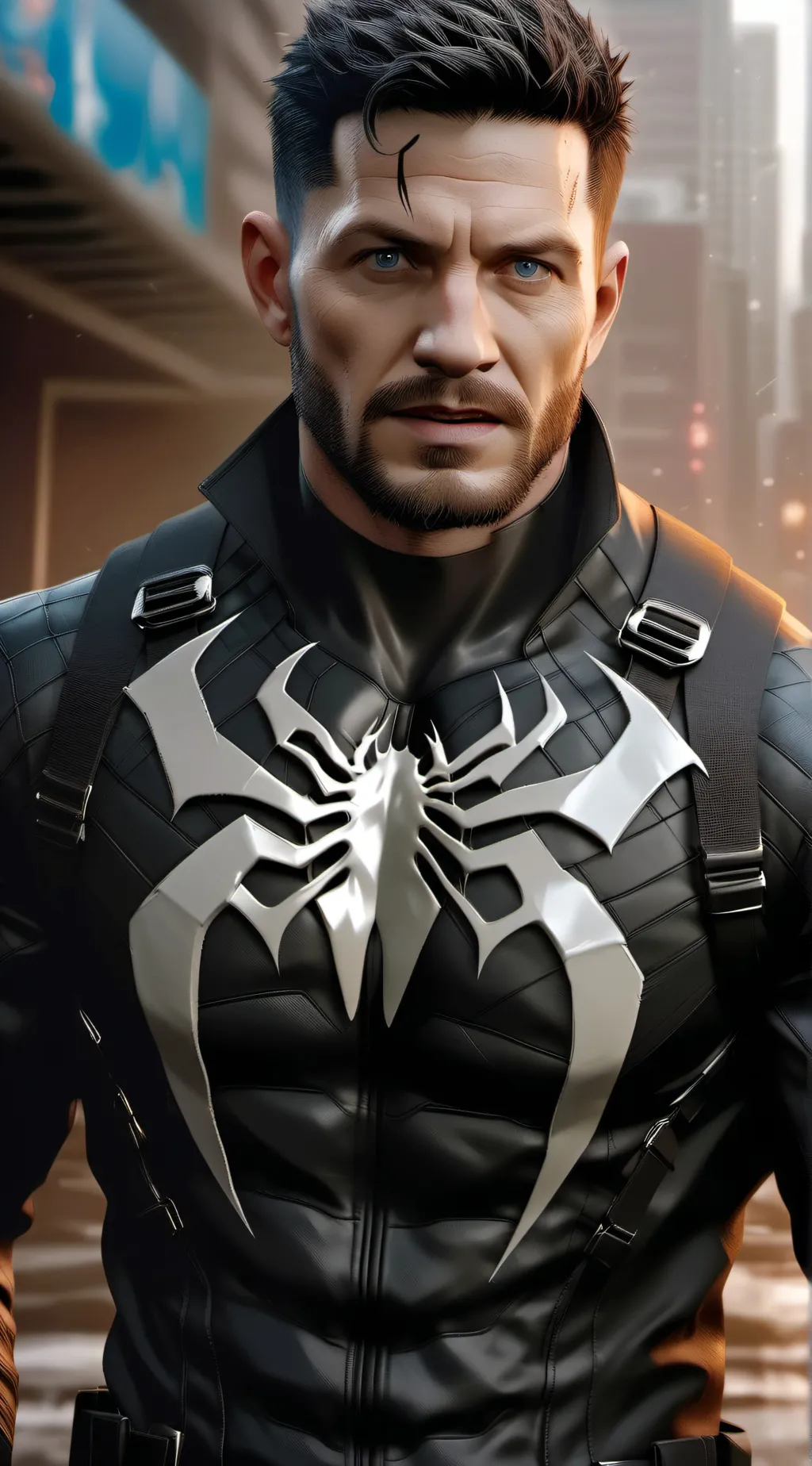 ai character: Eddie Brock  background