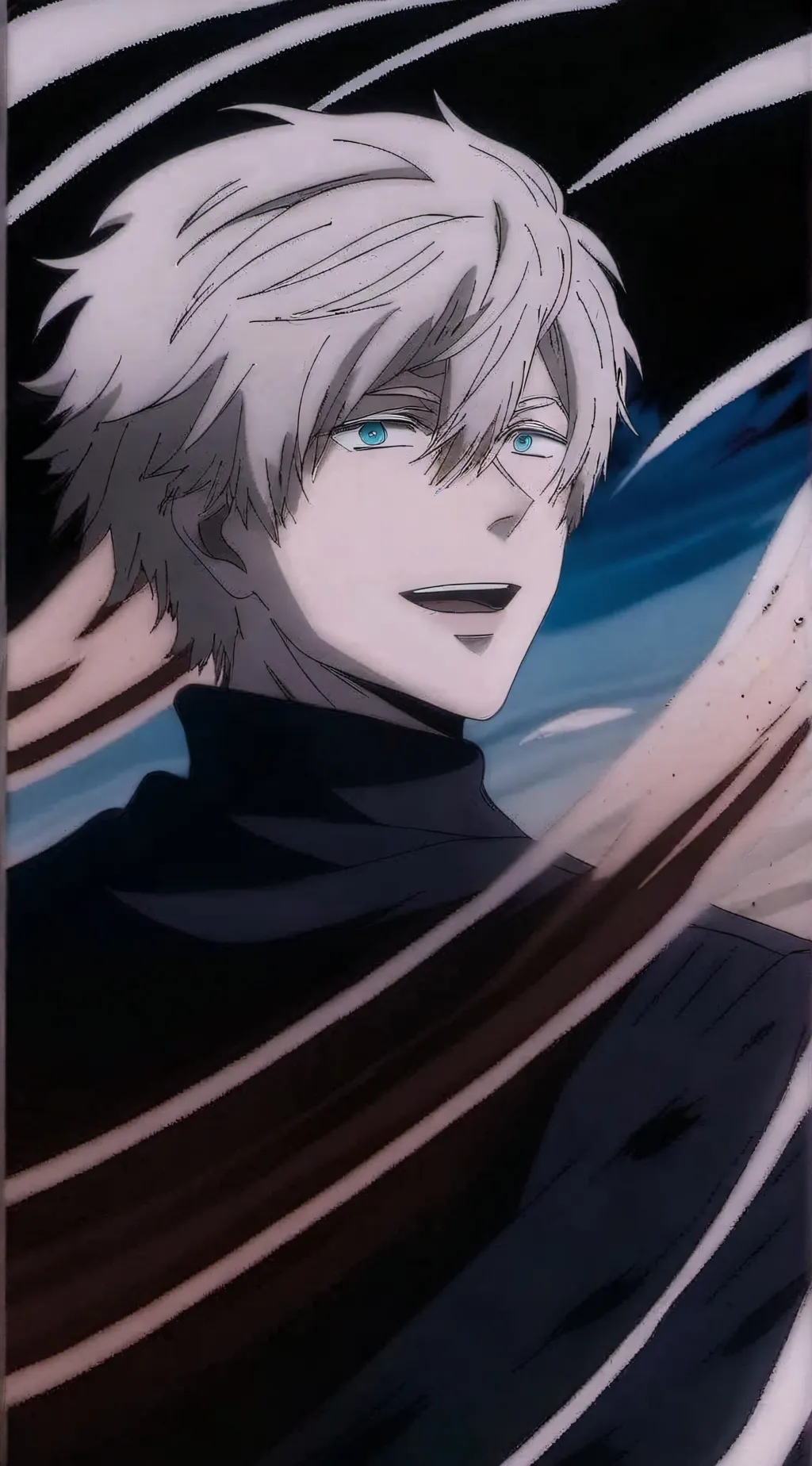 ai character: Saturo Gojo  background