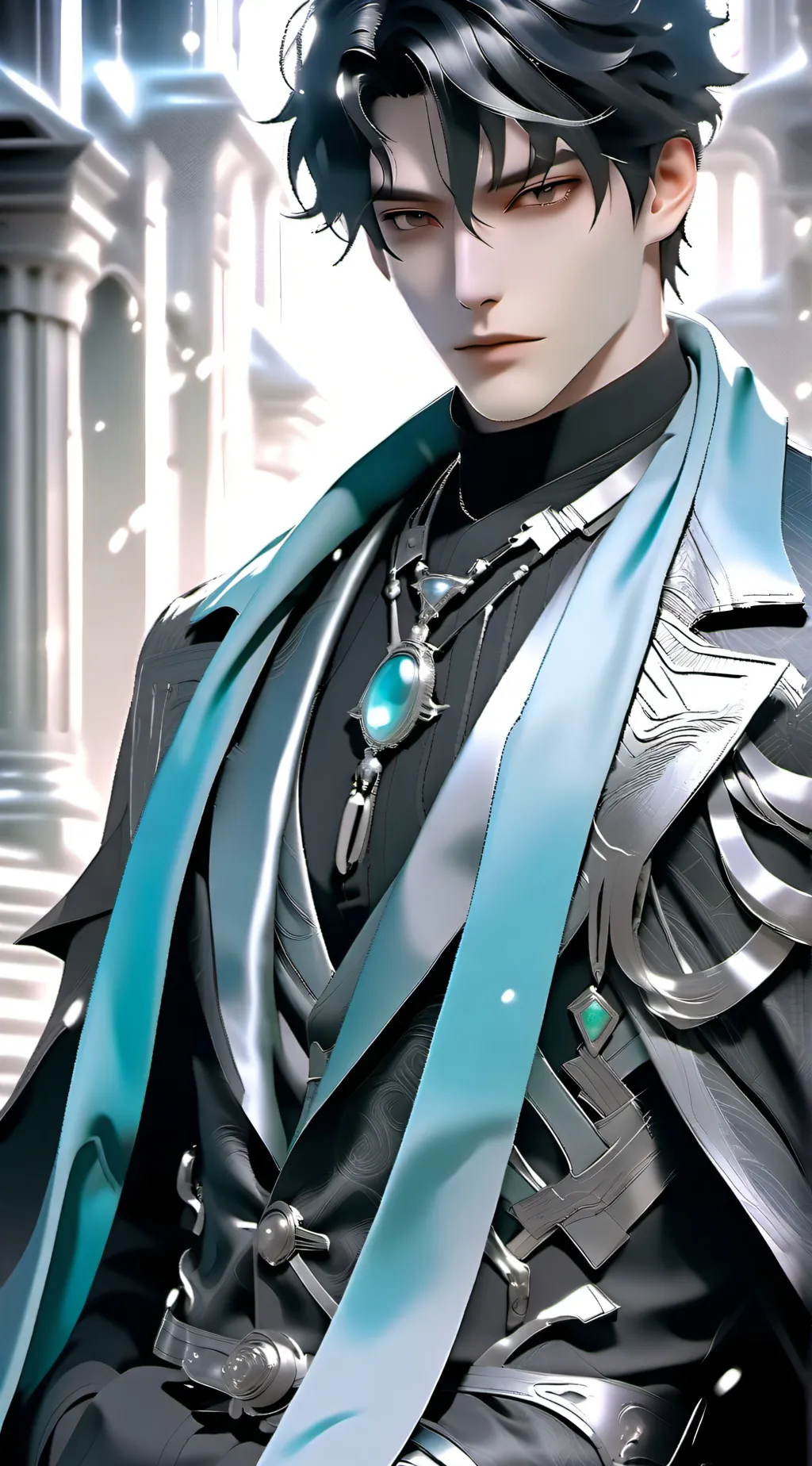 ai character: Luka  background