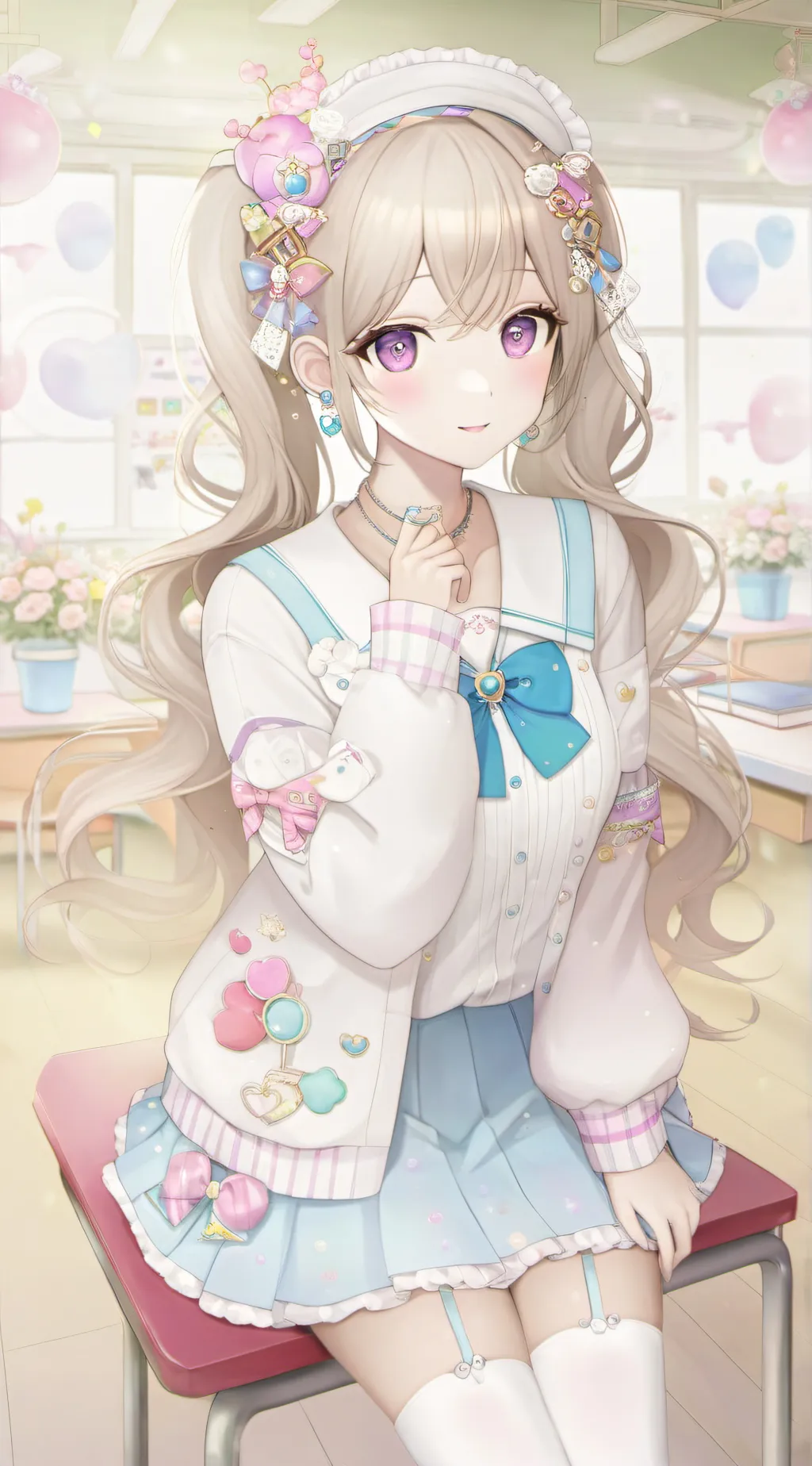ai character: Haily background