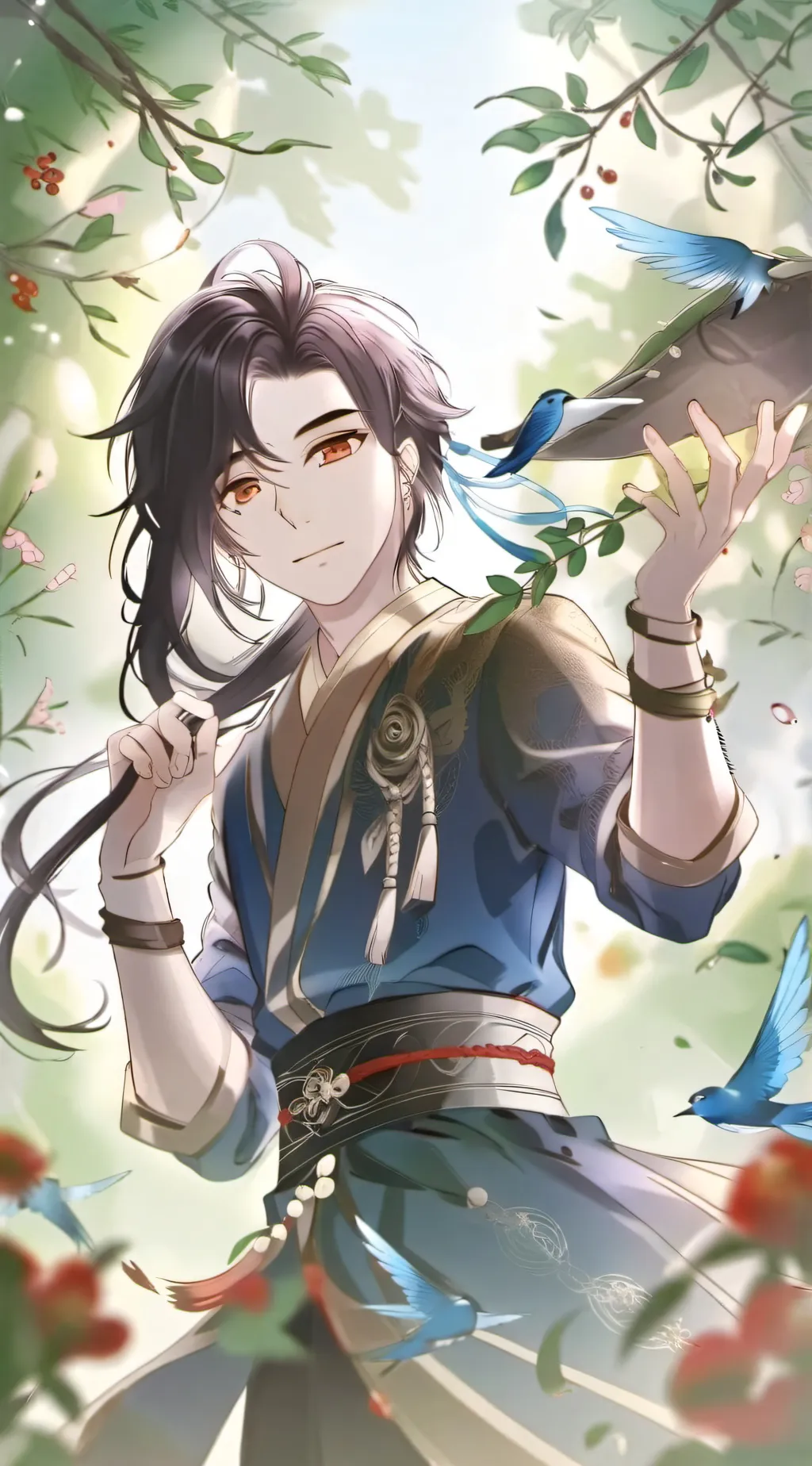 ai character: Mark  background