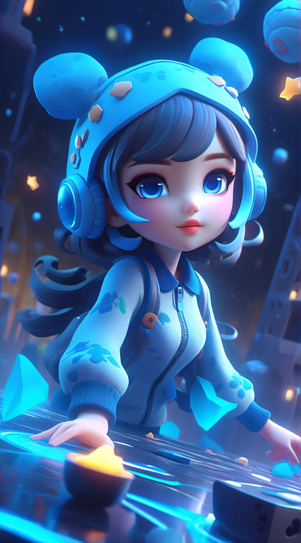 ai character: roslyn background