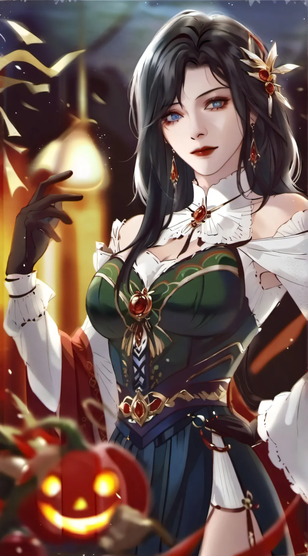 ai character: Raven(Shadow) background