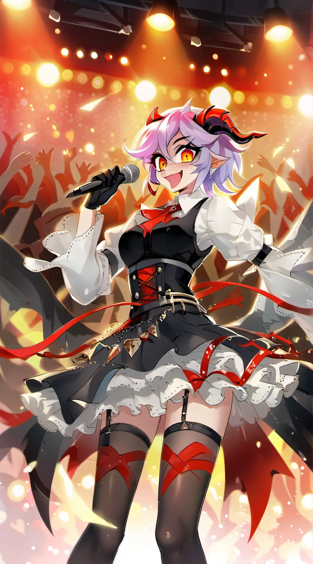 ai character: HH/HB singer!  background
