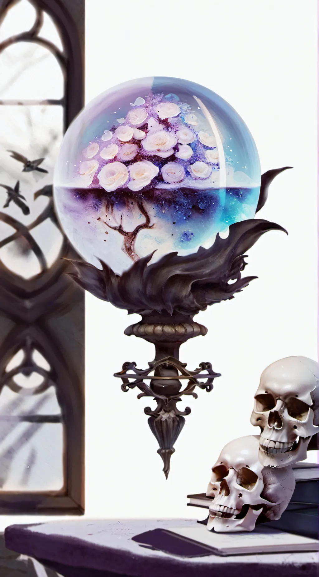 ai character: the time orb background