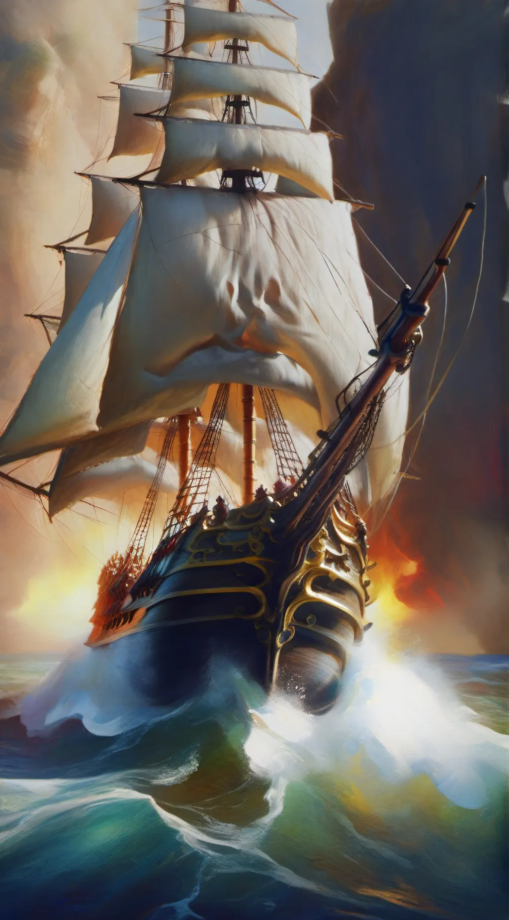 ai character: Desendents 2 background