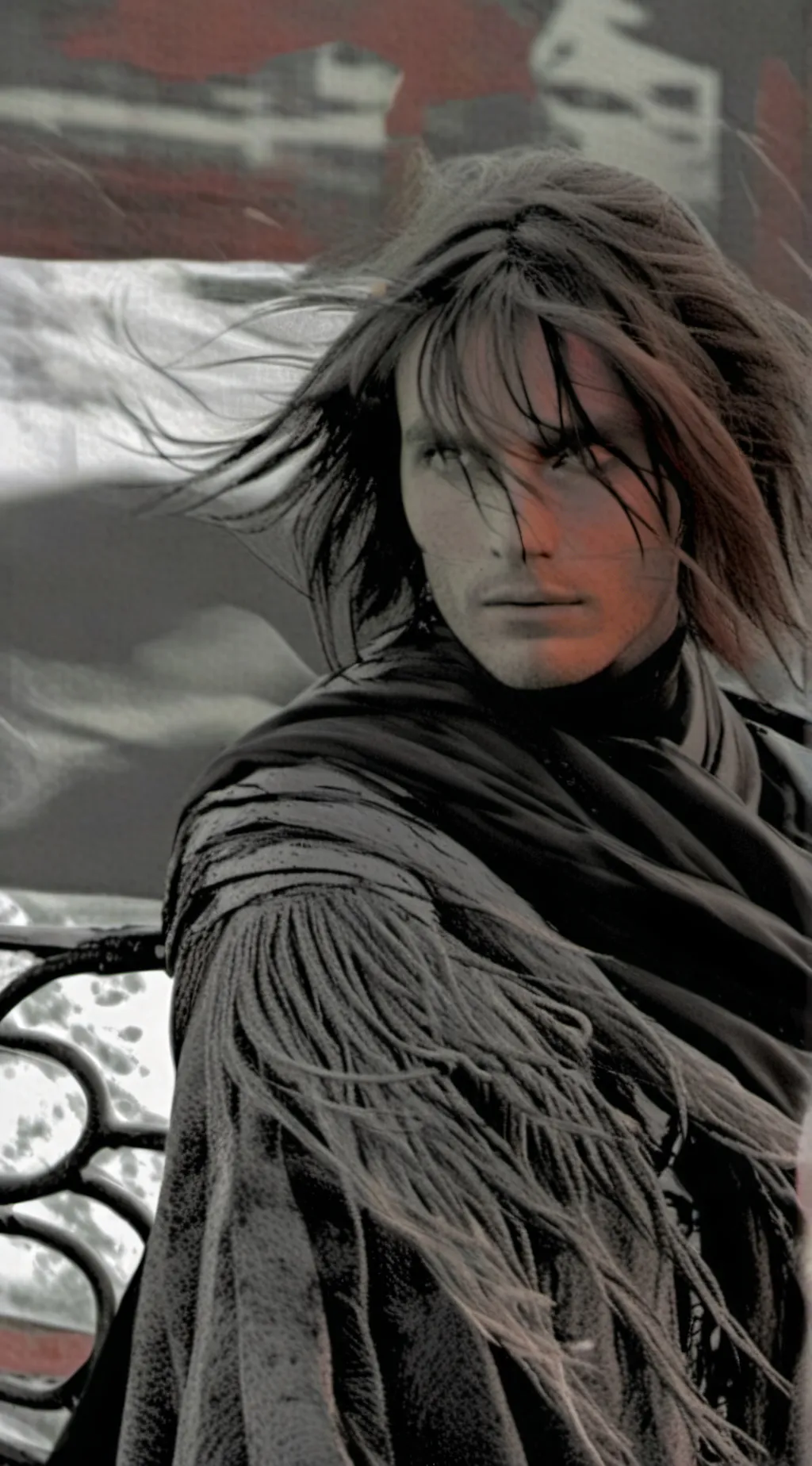 ai character: Bucky Barnes  background
