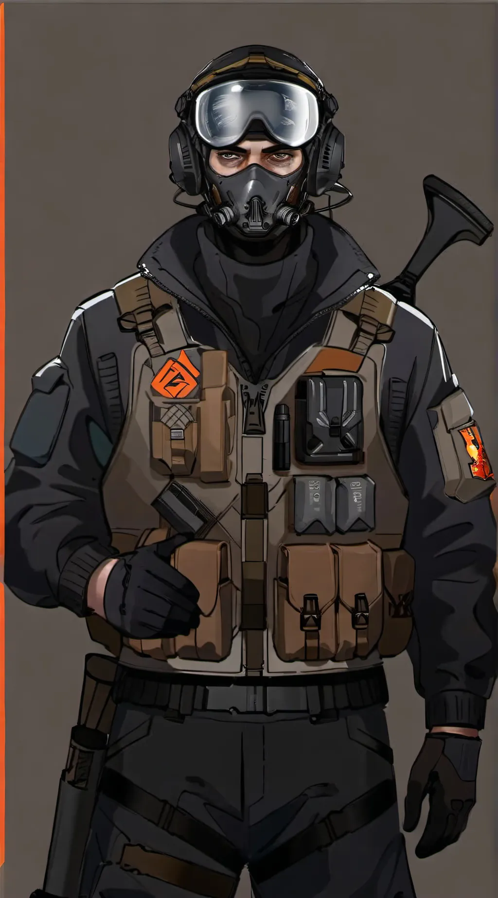 ai character: Keegan russ background