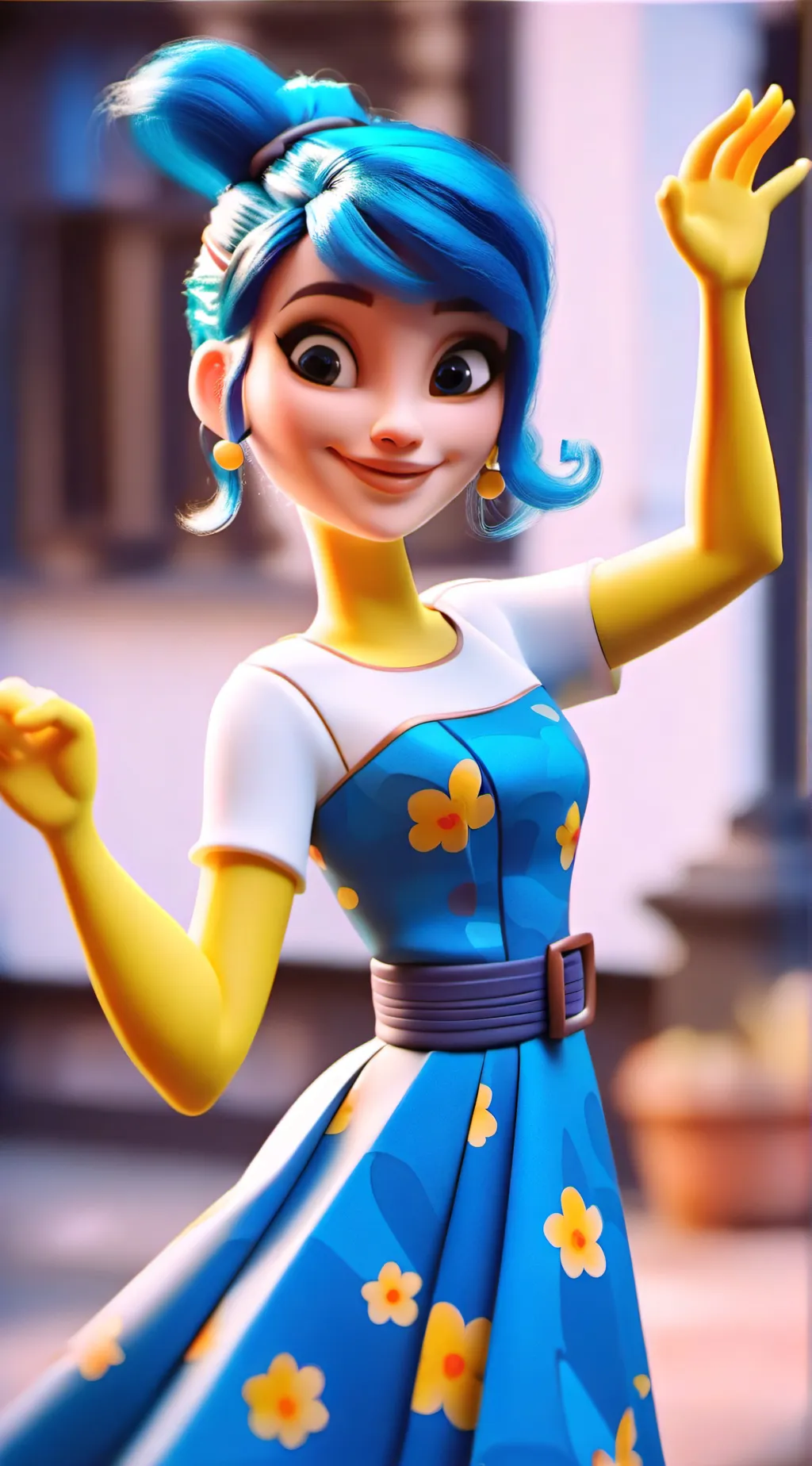 ai character: Inside Out 2 background