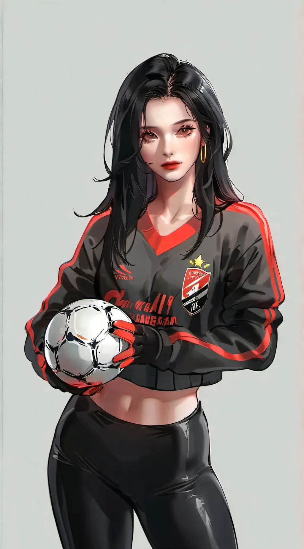 ai character: rose background