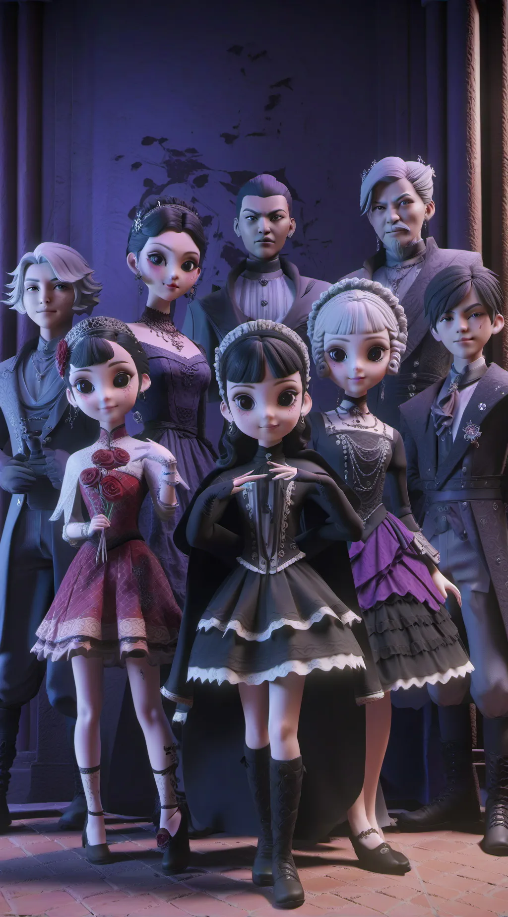 ai character: Talkies background