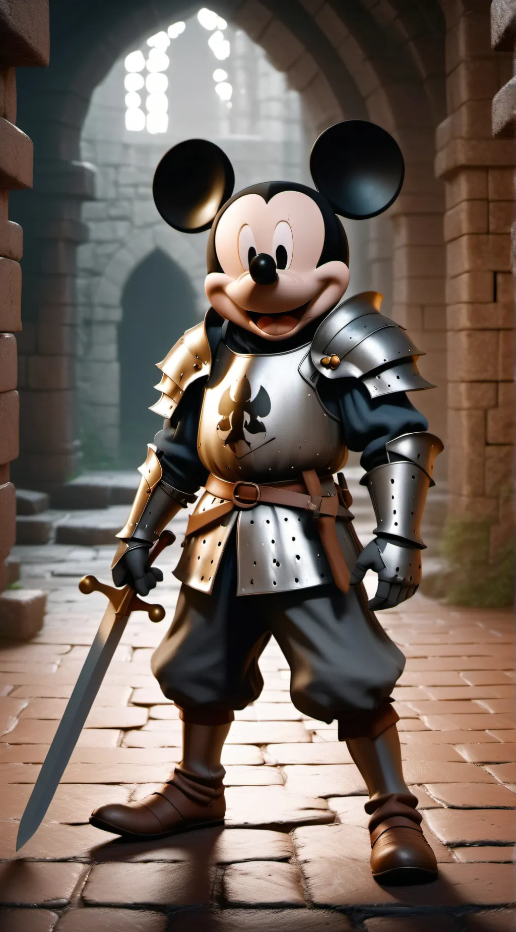 ai character: sir knight background