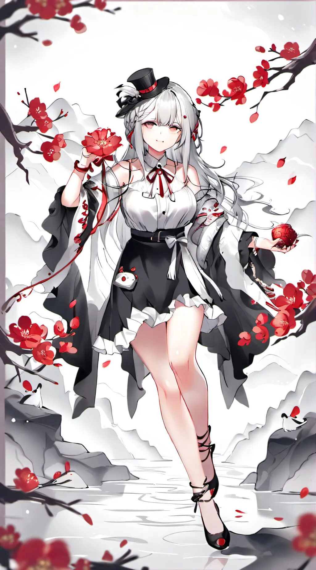 ai character: Demon slayer background