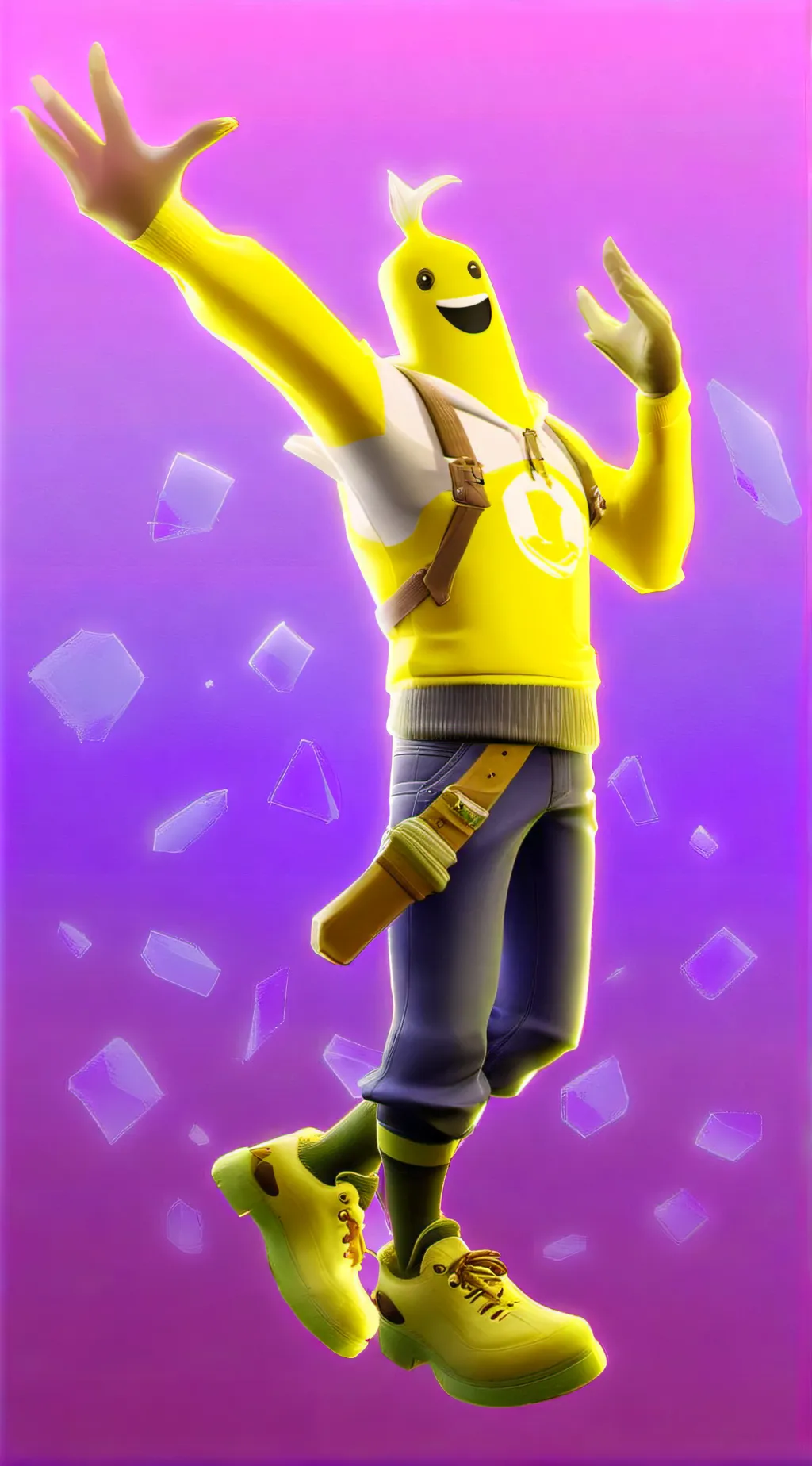 ai character: Peely background