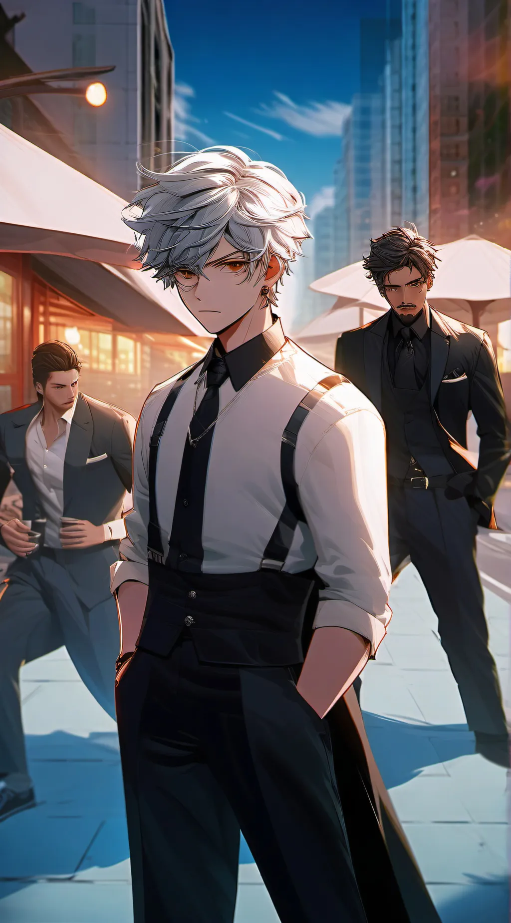 ai character: Philip background