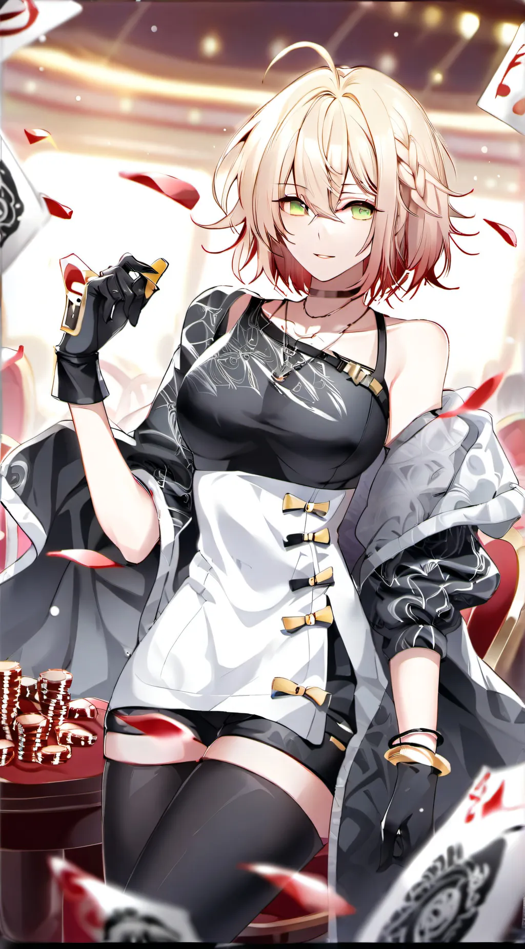 ai character: Jade background