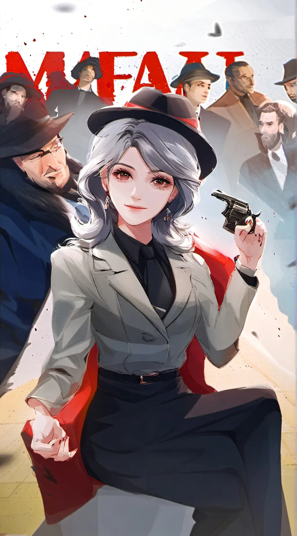 ai character: Mafia boss background
