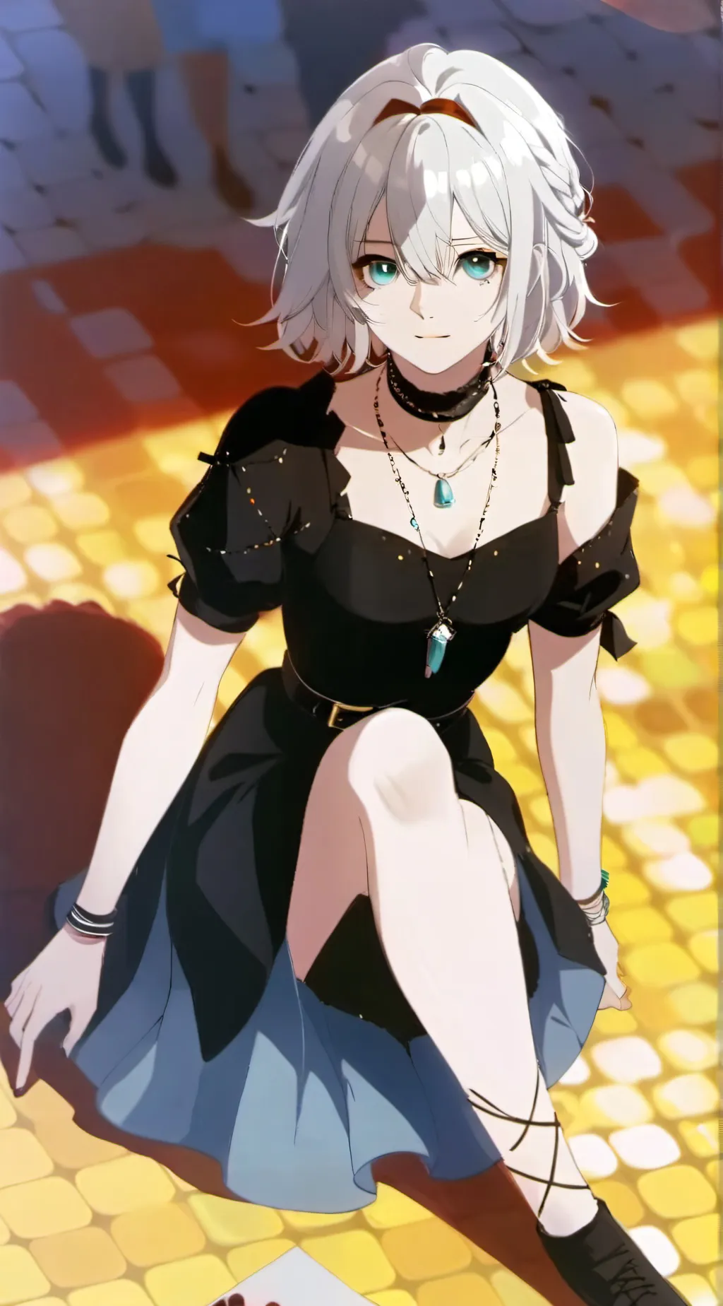 ai character: Tina  background