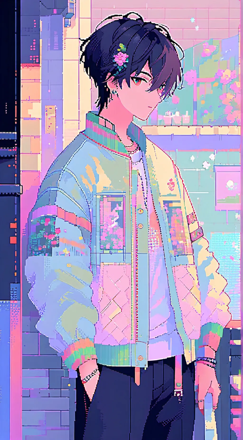 ai character: Leo background