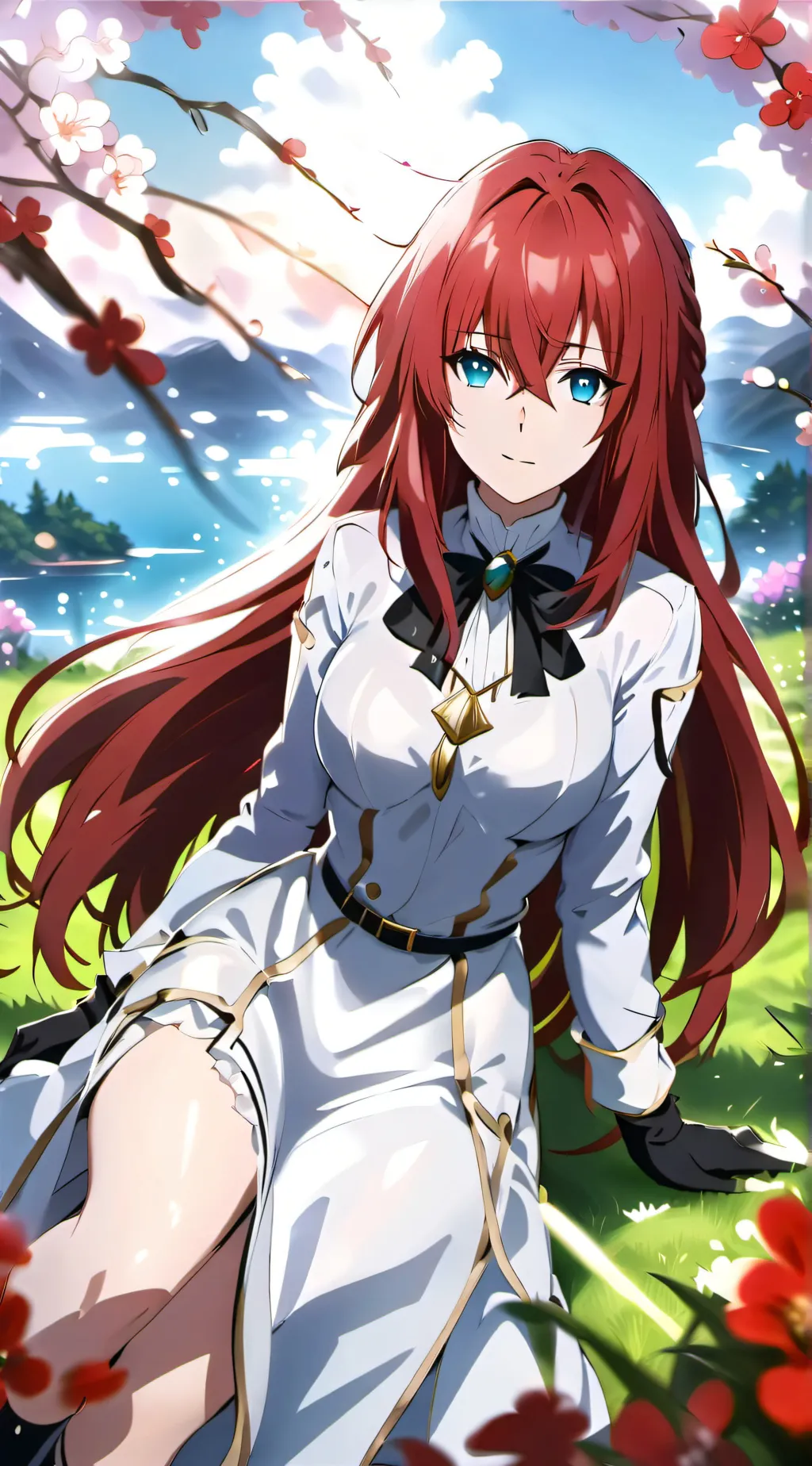 ai character: Rías Gremory  background