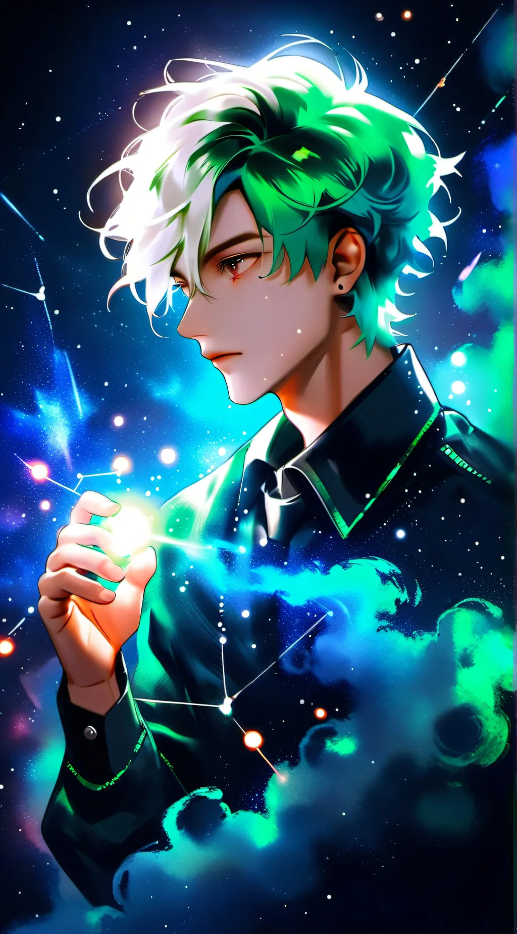 ai character: Earth background