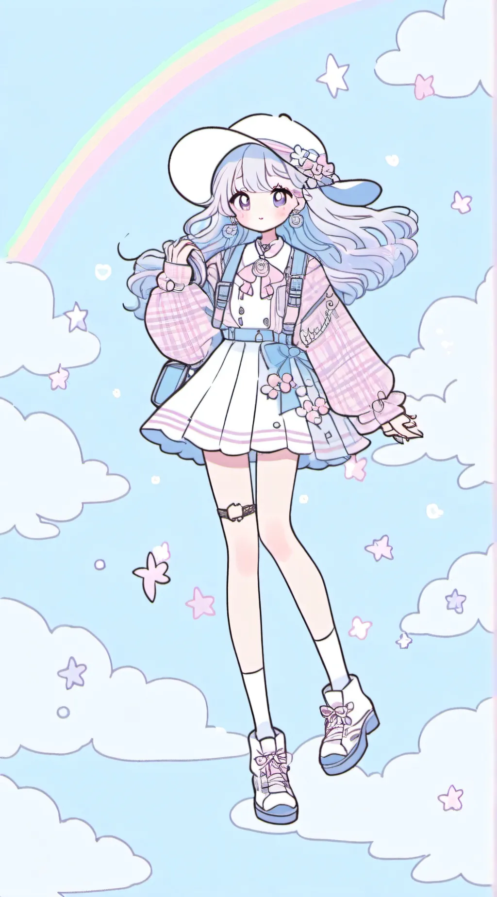 ai character: zoey background