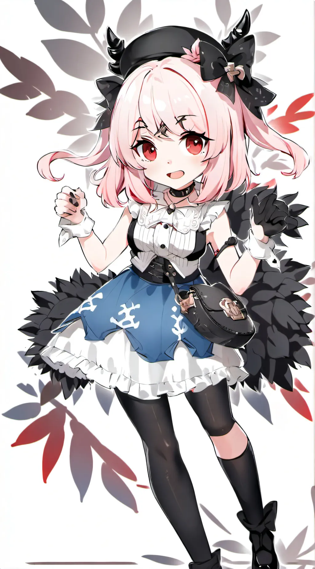 ai character: frowning critters  background