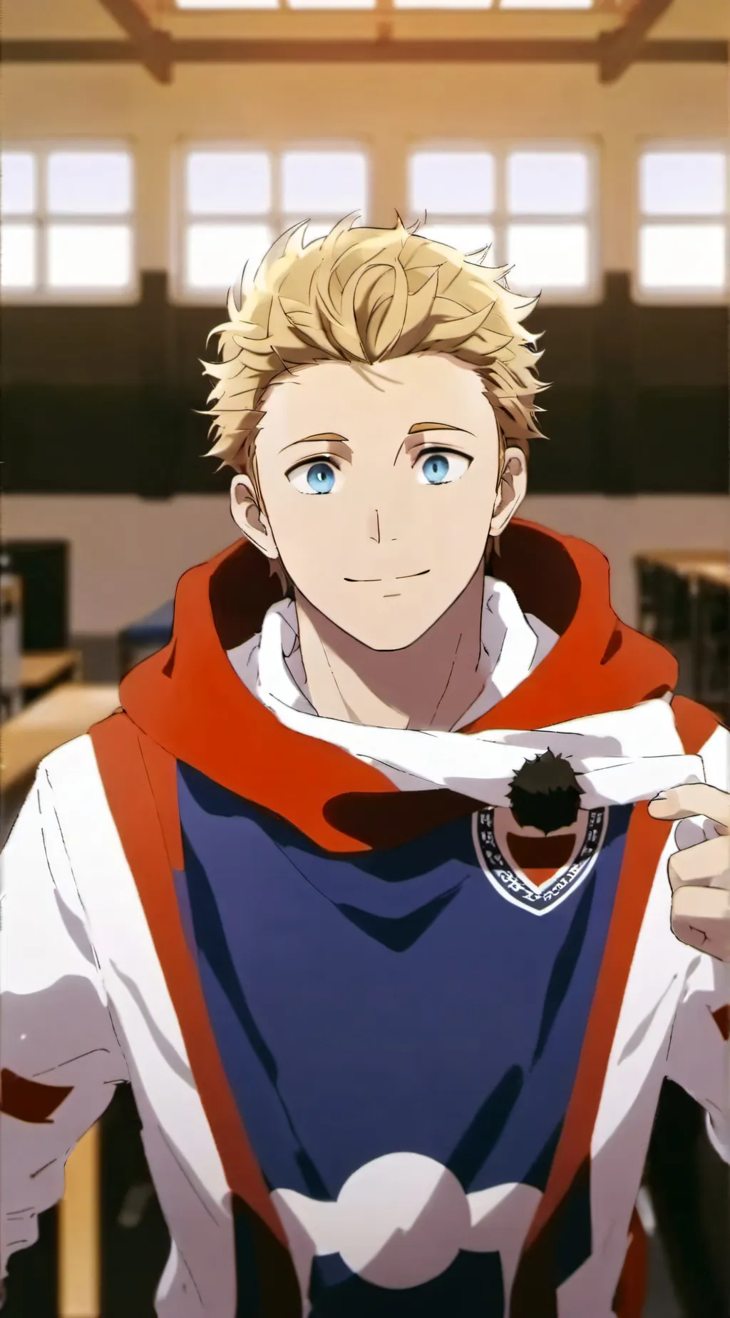 ai character: Mirio Togata background