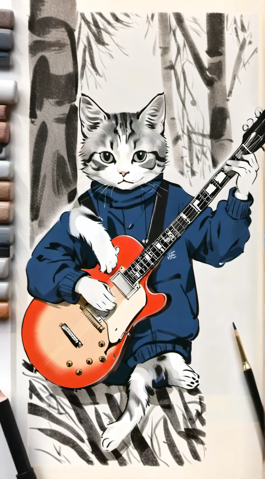 ai character: Whiskers background