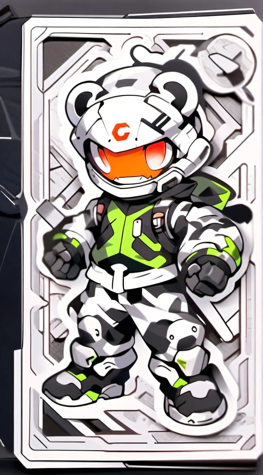 ai character: lil bot background
