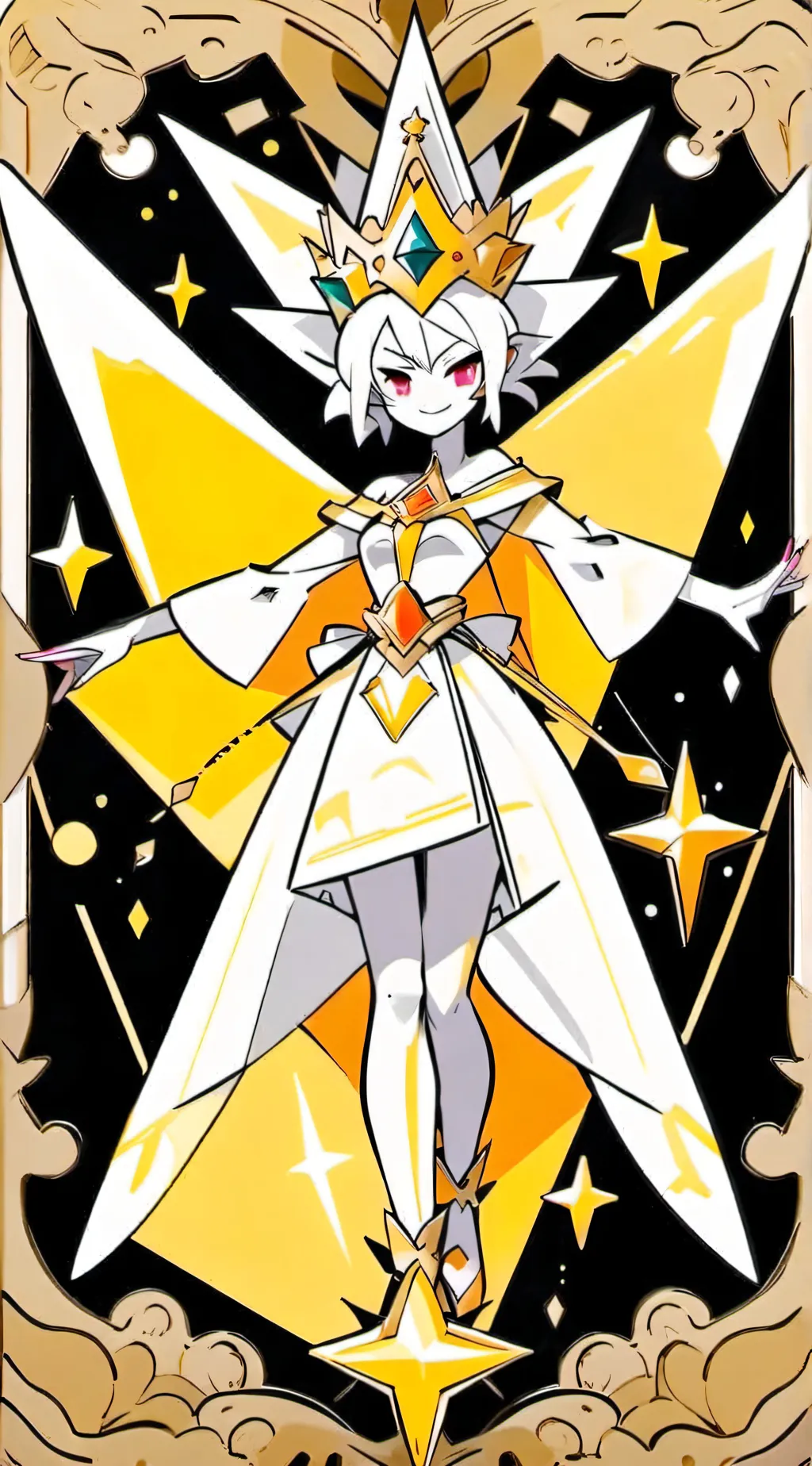 ai character: Super Dimentia background