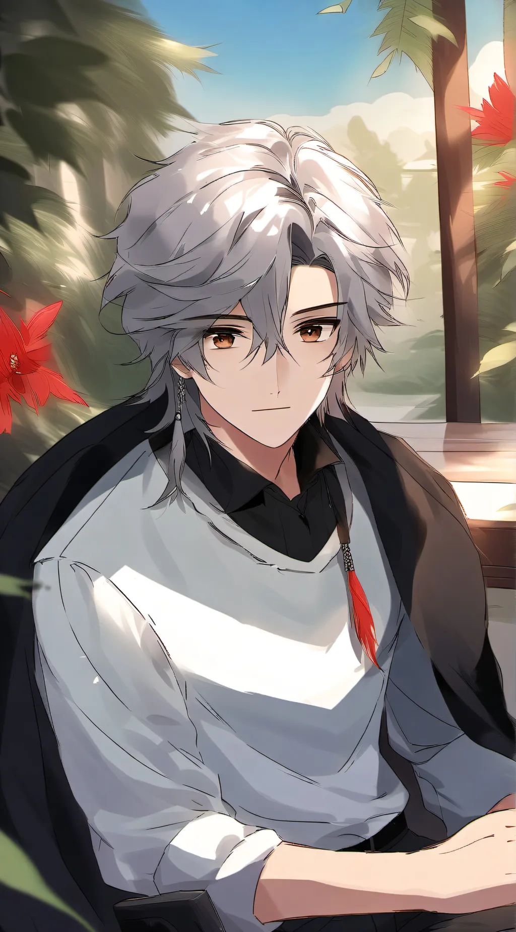 ai character: noah background