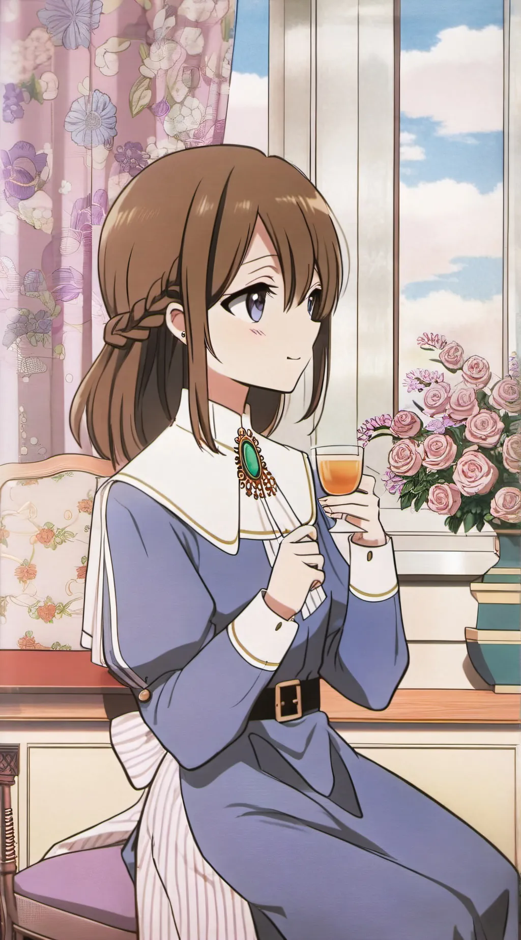 ai character: Elizabeth  background