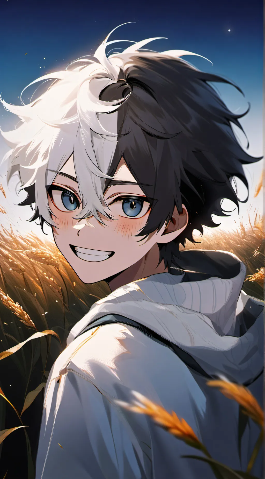 ai character: Aoki~ background