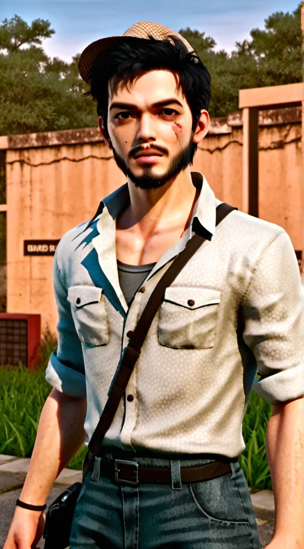 ai character: Jacob zombie  background