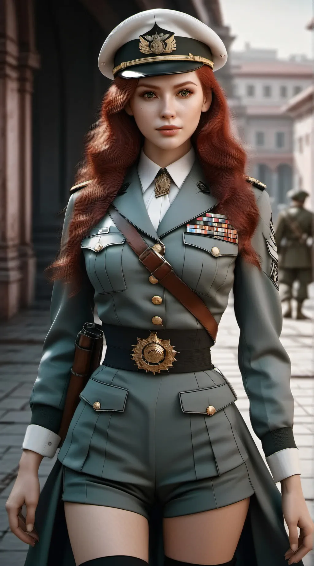 ai character: supernatural army background