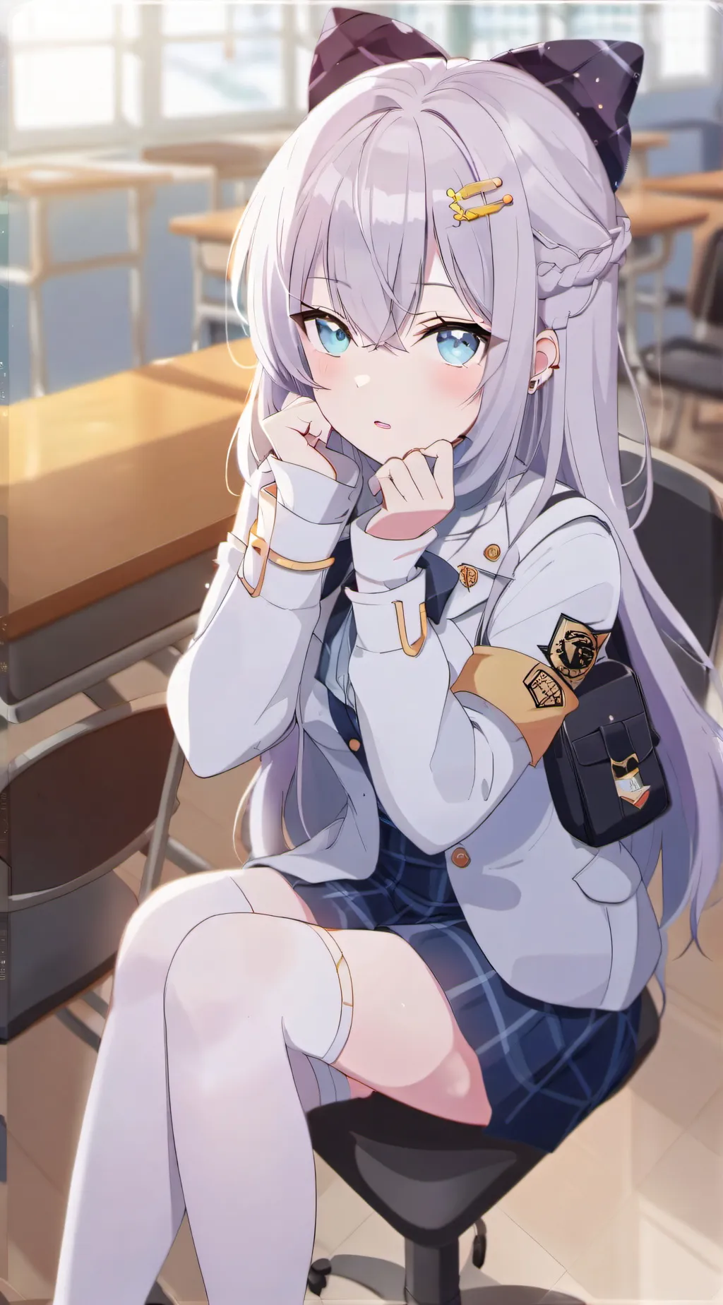 ai character: Mahiru  background